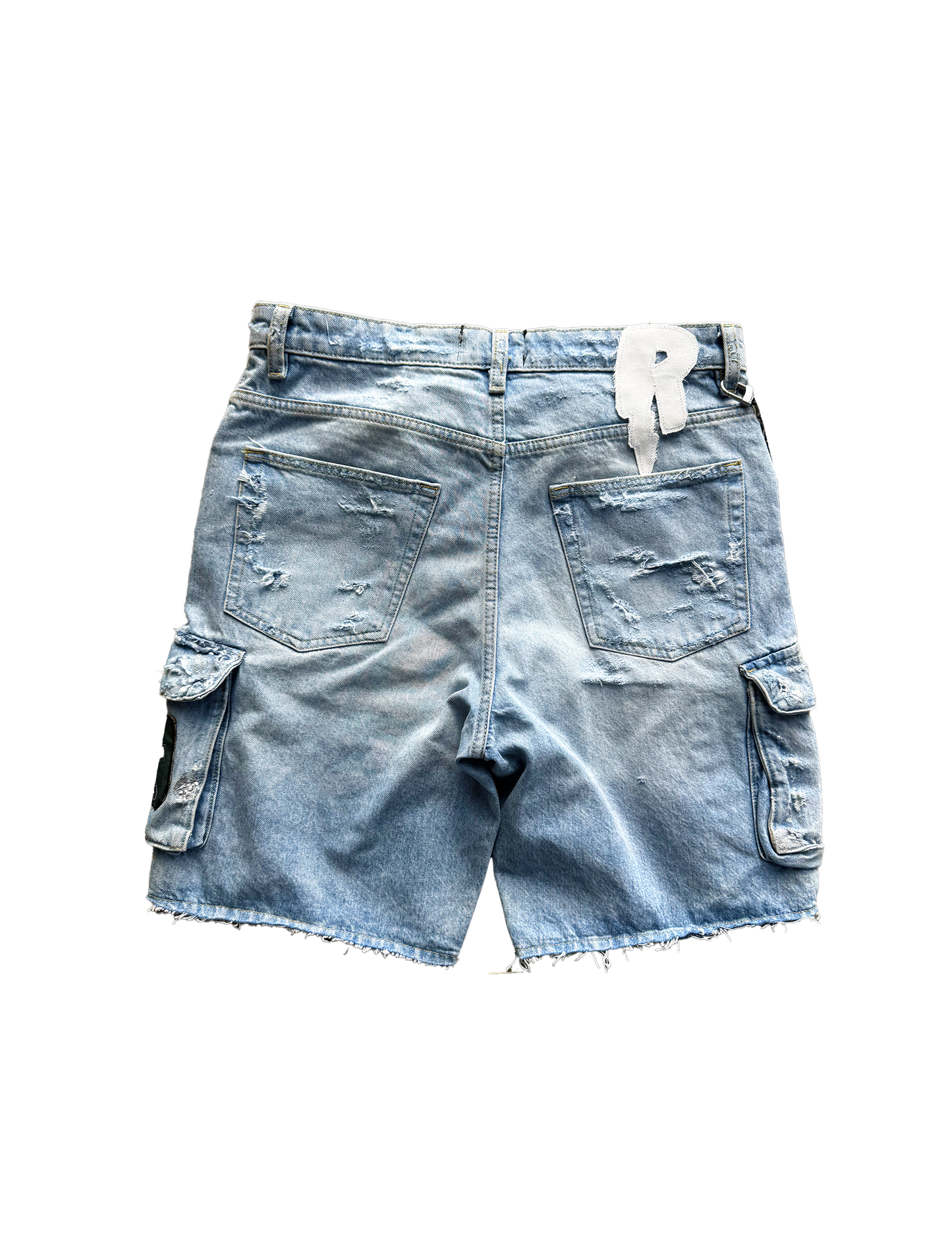 1of1 "Ricch List" Denim Cargo shorts