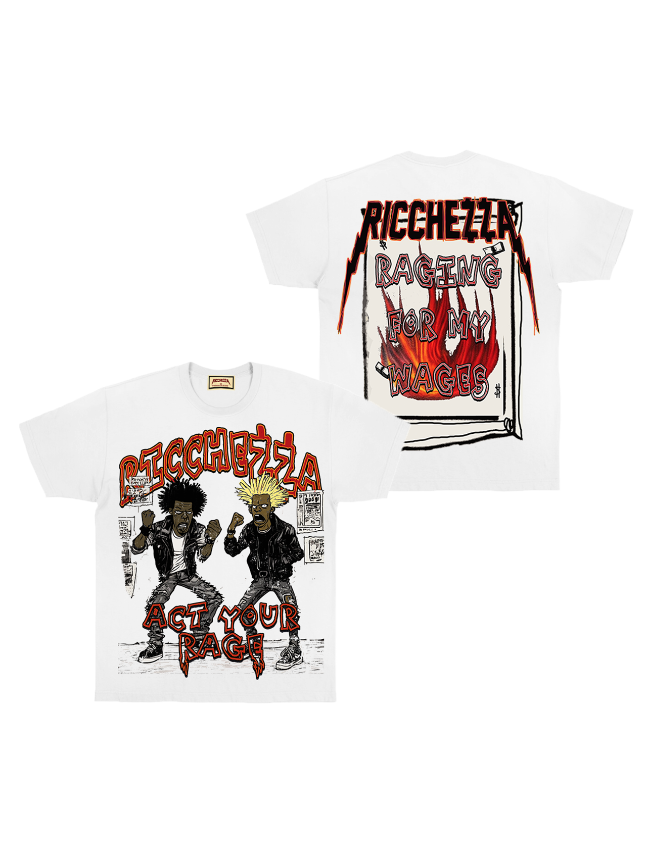 "Act Your Rage" Short Sleeve Tee