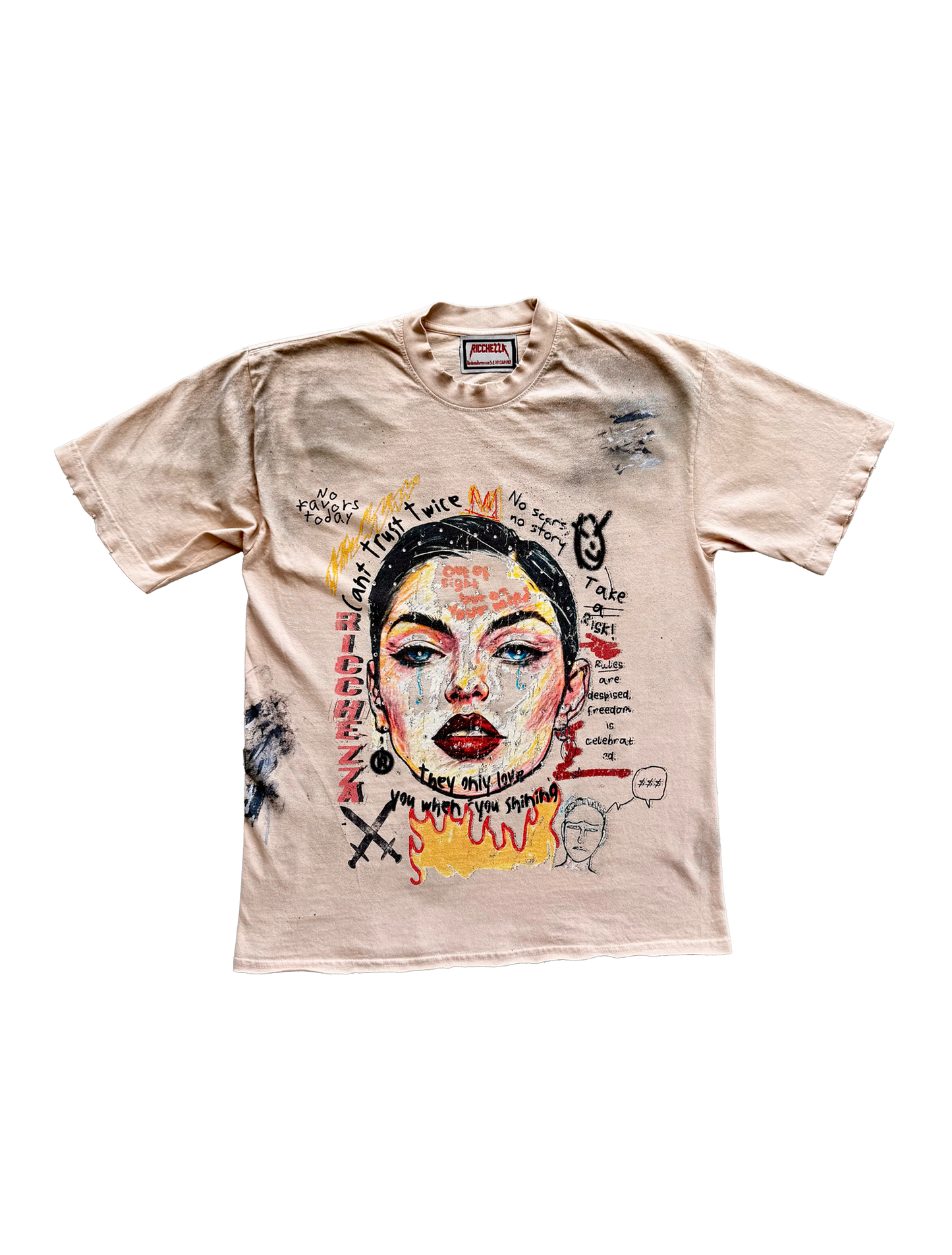 "Can't Trust Twice" Short Sleeve Tee