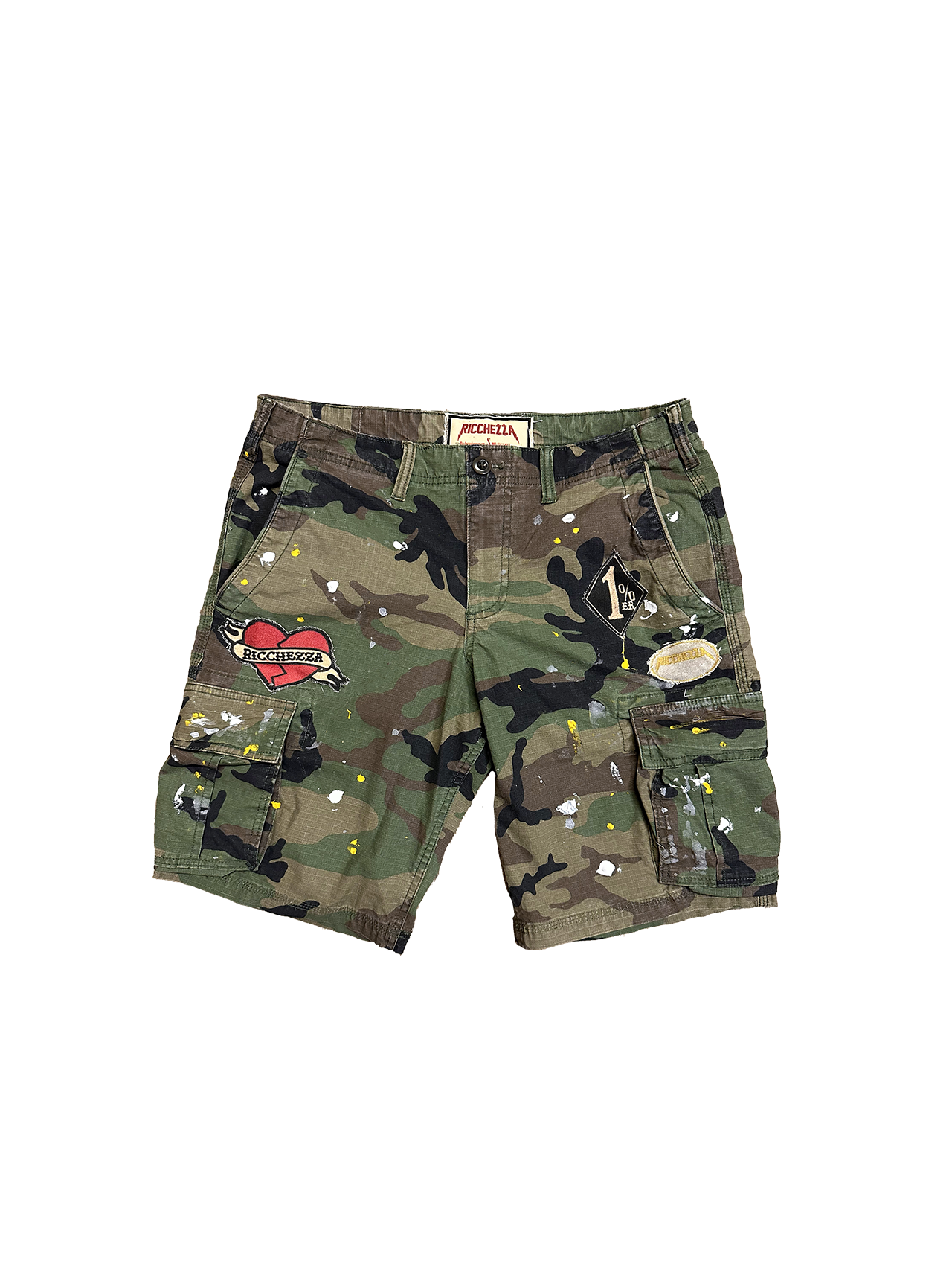 Chezza 1Percenter Camo Shorts