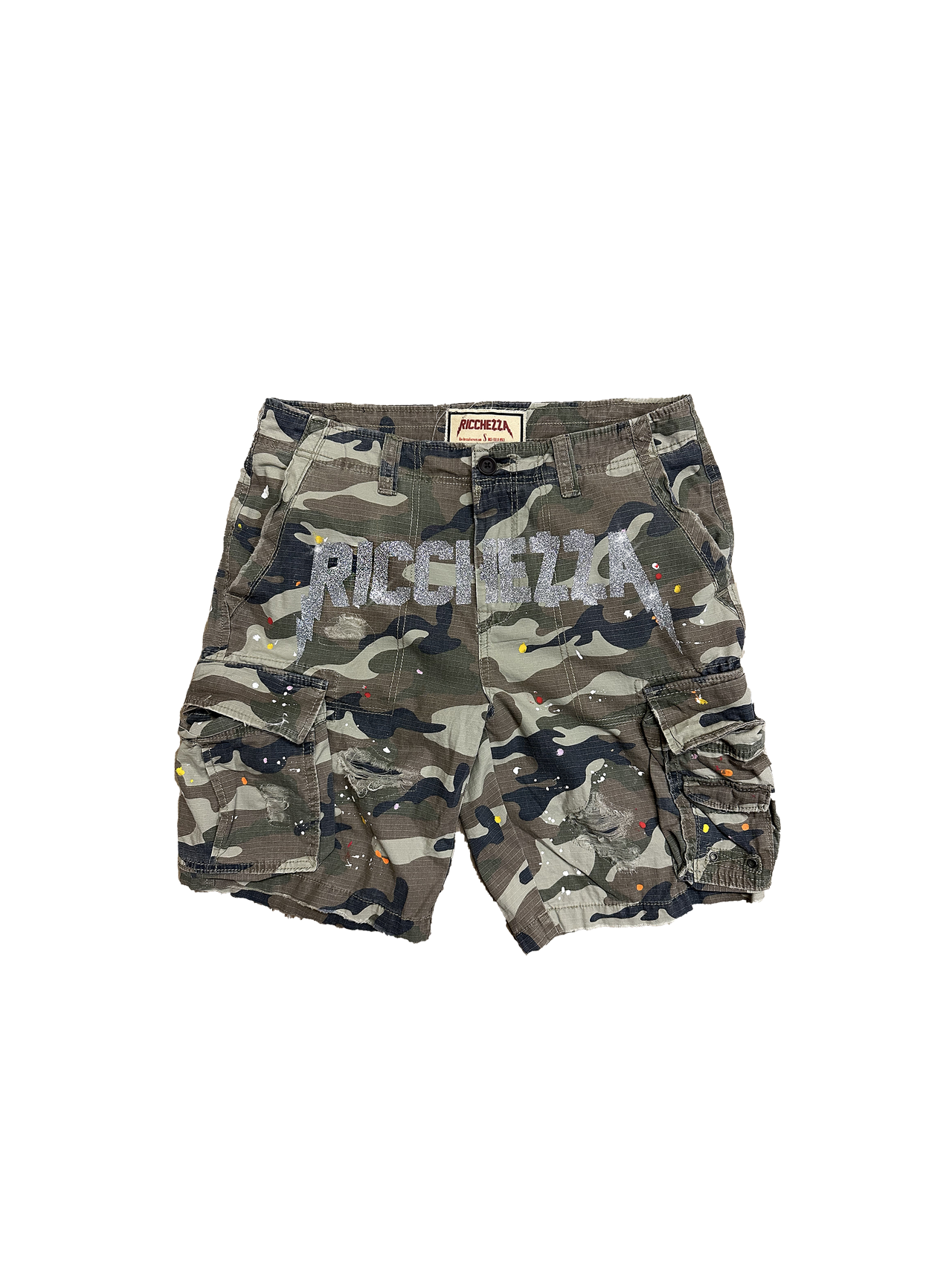Chezza Icy Camo Shorts