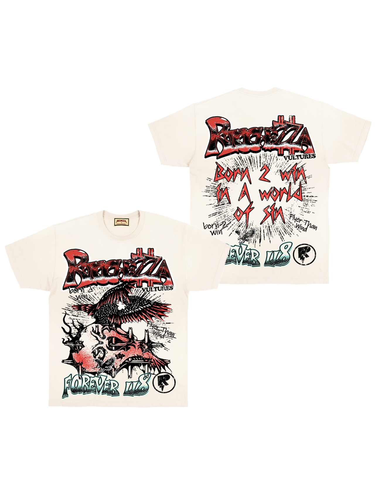 "Chezza Vultures" Short Sleeve Tee