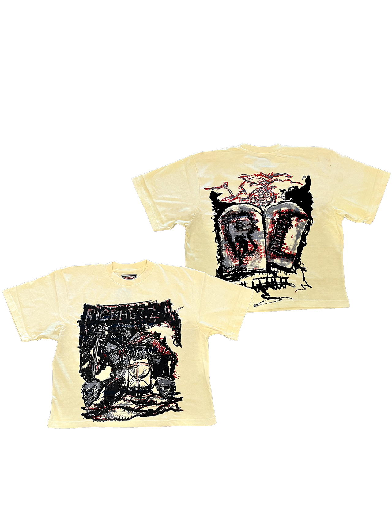 Ricch Reaper x DED Yard Short Sleeve BoxFit Tee