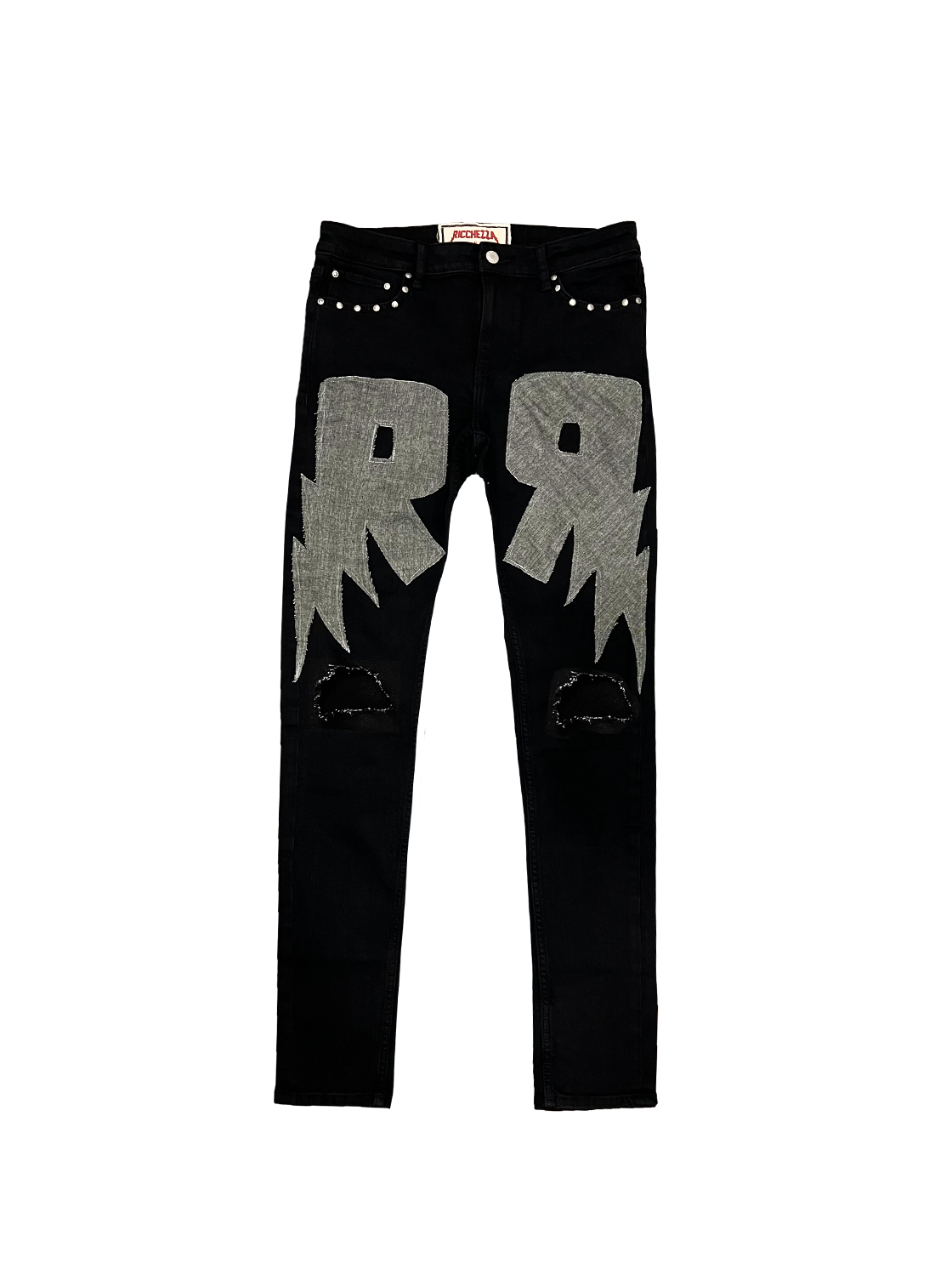 Double R⚡︎R Skinny Jeans (Black)