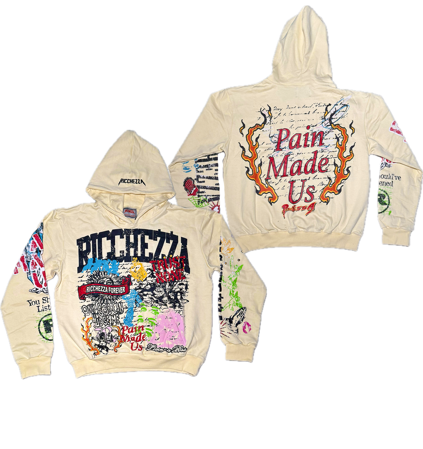 "Living In Bliss" Pullover Hoodie