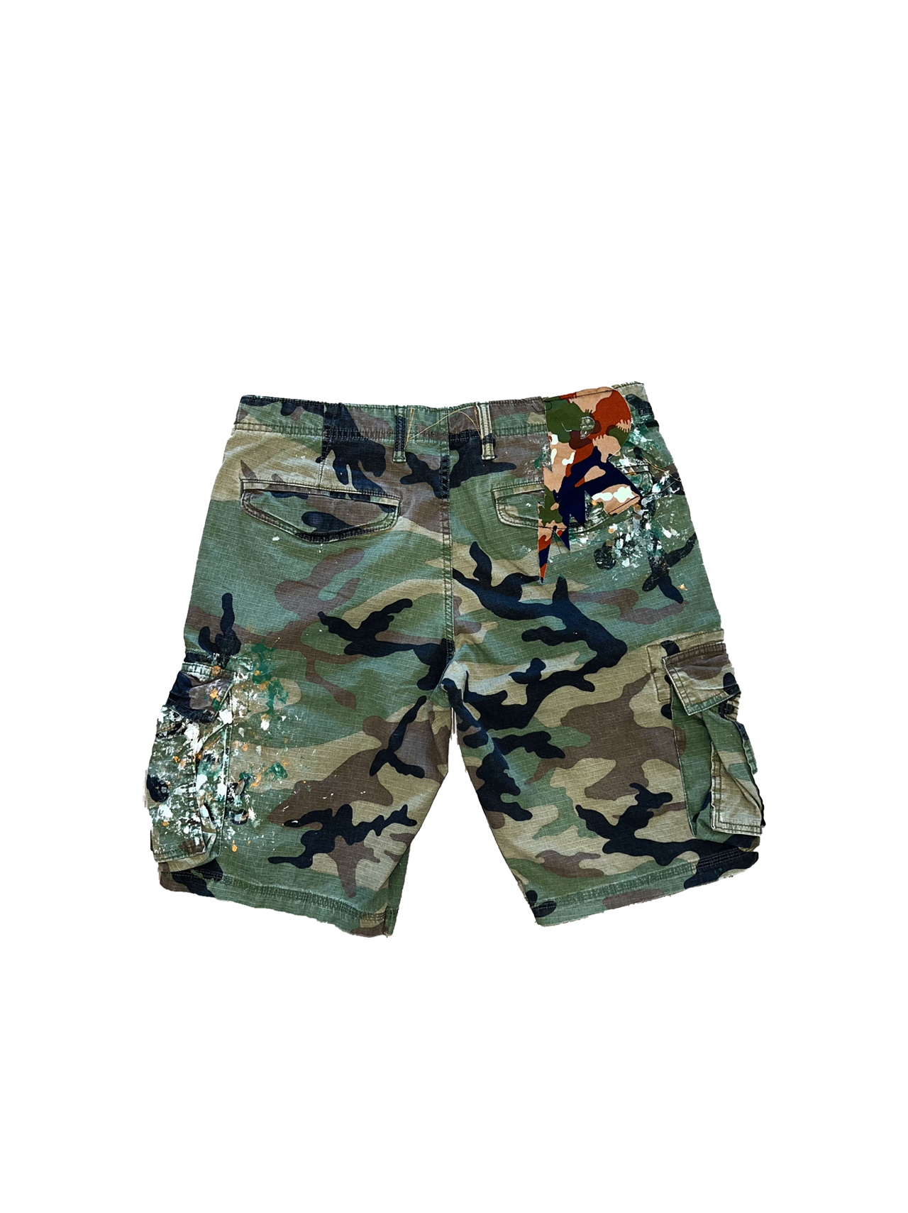 Chezza WildBoy Camo Cargo Shorts