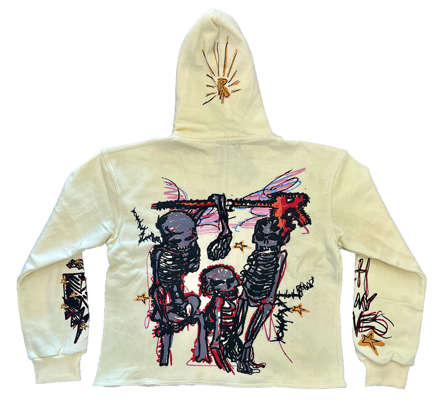 Ricch In My Bones x DED Pullover Hoodie