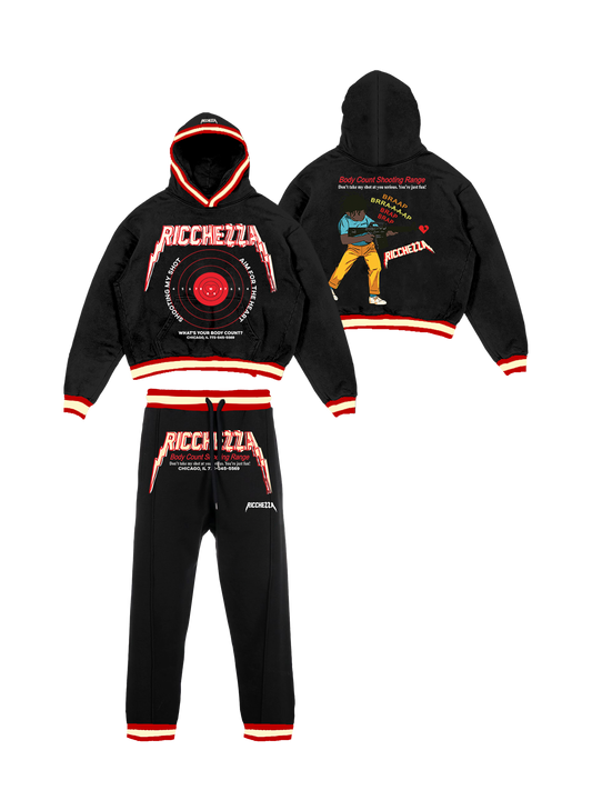 "Body Count" Vintage Sweatsuit Set