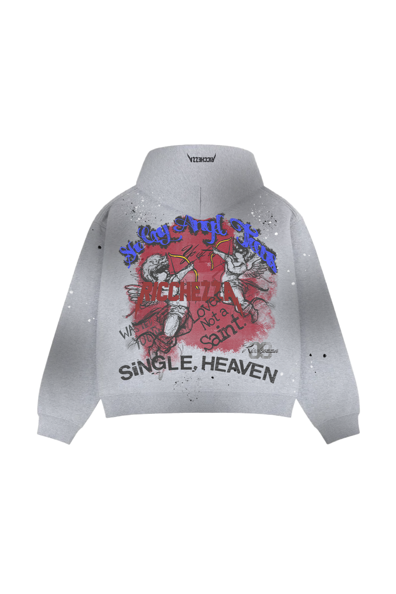 "Lover Not A Saint" ZipUp Hoodie