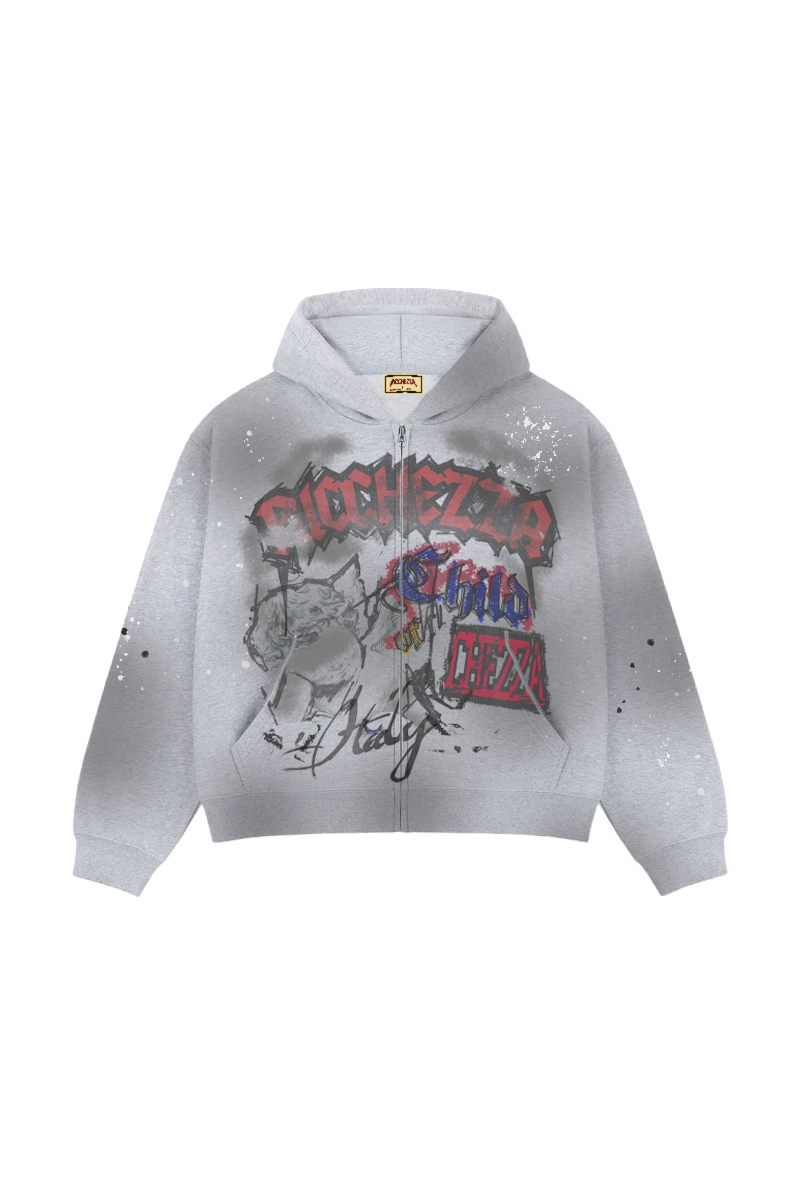 "Lover Not A Saint" ZipUp Hoodie