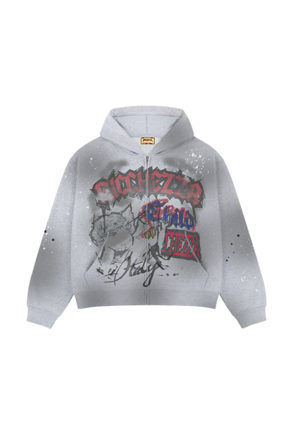 "Lover Not A Saint" ZipUp Hoodie