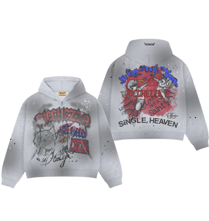 "Lover Not A Saint" ZipUp Hoodie