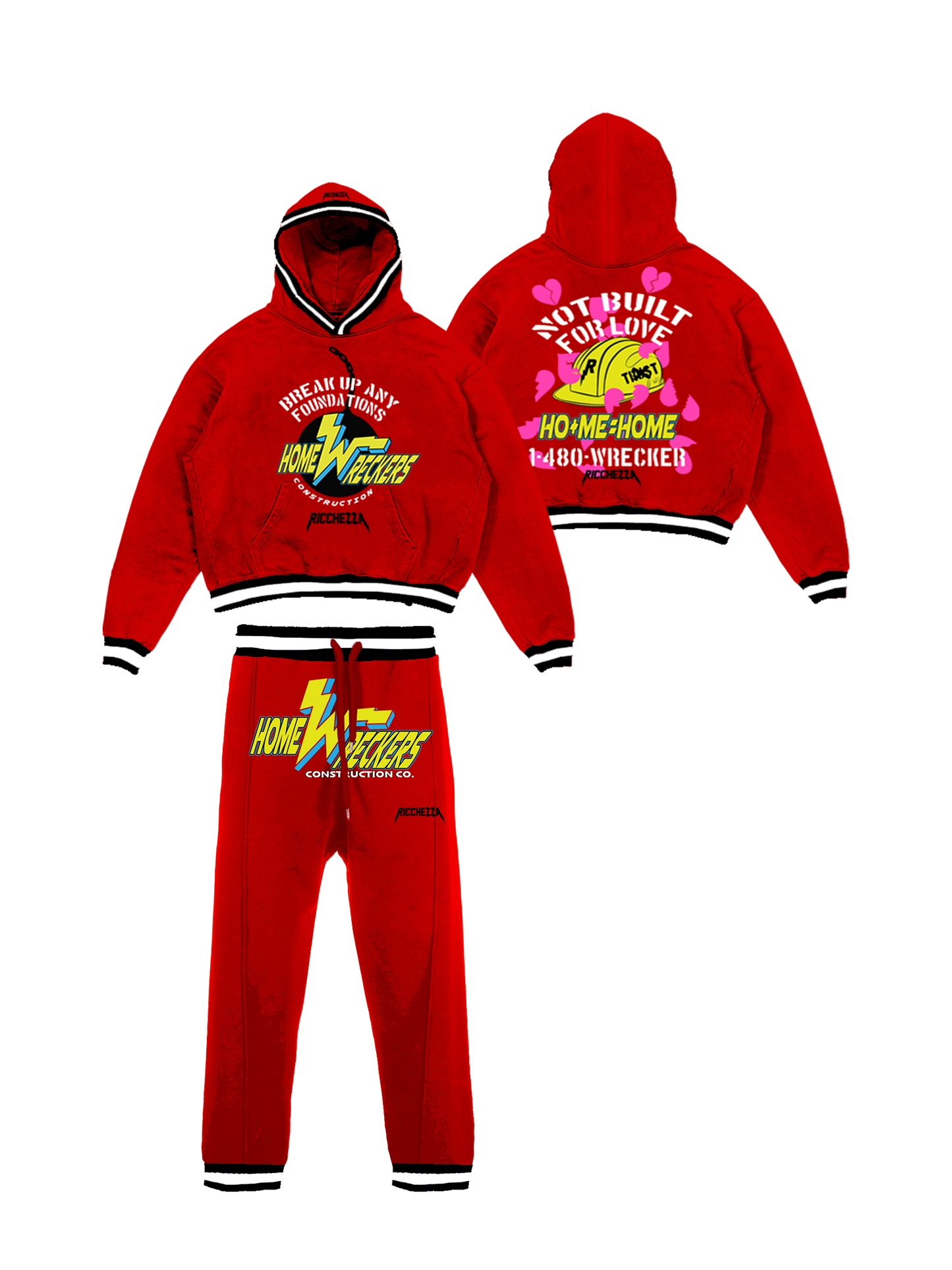 "Home Wrecker" Vintage Sweatsuit Set