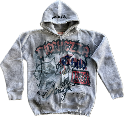 "Lover Not A Saint" ZipUp Hoodie