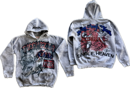 "Lover Not A Saint" ZipUp Hoodie