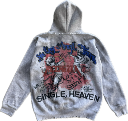 "Lover Not A Saint" ZipUp Hoodie