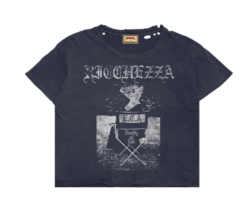 "Reality of Life" Distressed Short Sleeve Tee