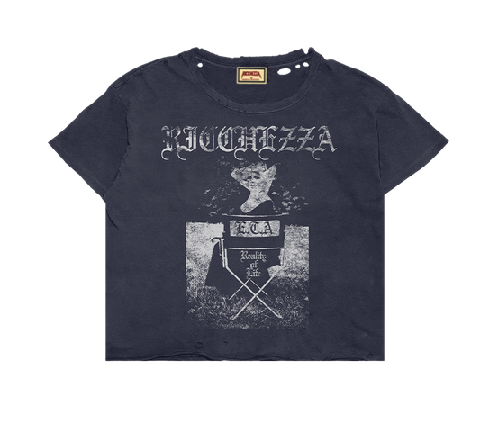 "Reality of Life" Distressed Short Sleeve Tee