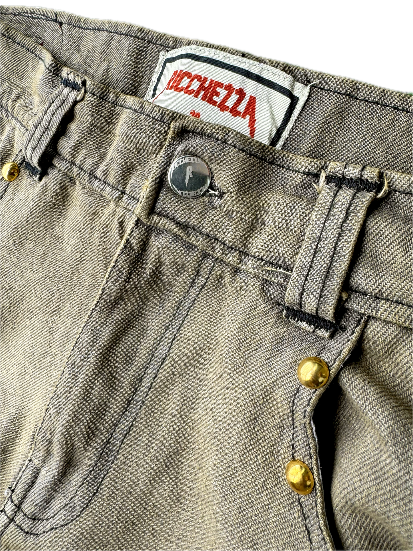 "Double R" Cargo Denim (Olive)