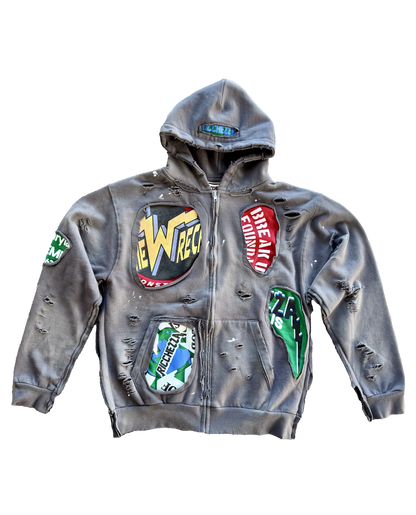 Ricch & Repeat Reworked ZipUp Hoodie