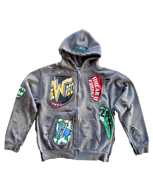 Ricch & Repeat Reworked ZipUp Hoodie