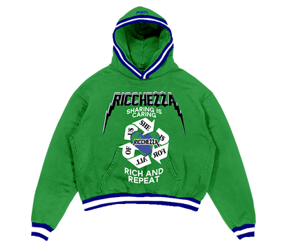 "Ricch & Repeat" Vintage Sweatsuit Set