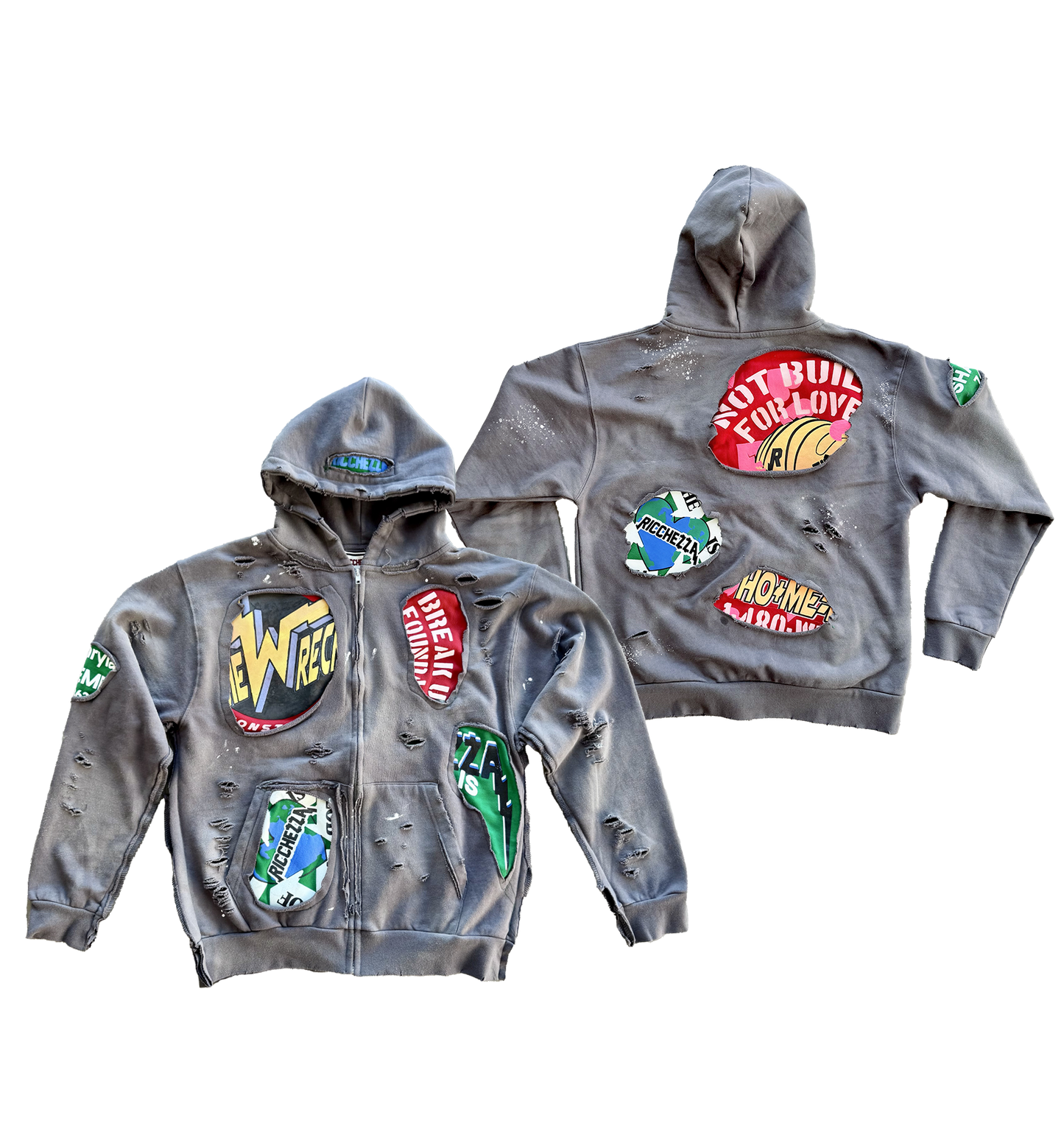 Ricch & Repeat Reworked ZipUp Hoodie