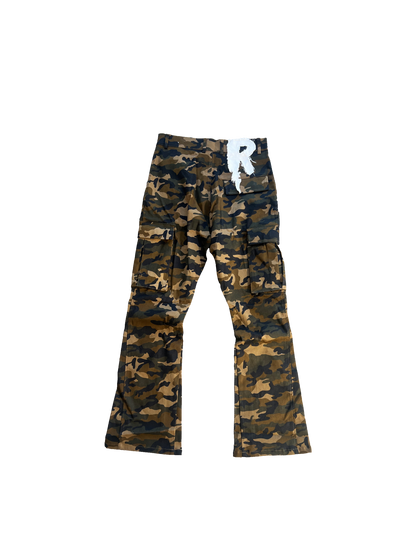 Ricch Bonez Graffiti Camo Cargo Pants