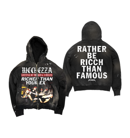 "Richer than Your Ex" ZipUp Hoodie