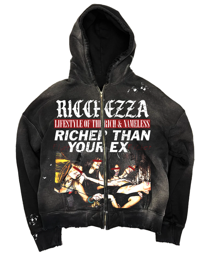 "Richer than Your Ex" ZipUp Hoodie