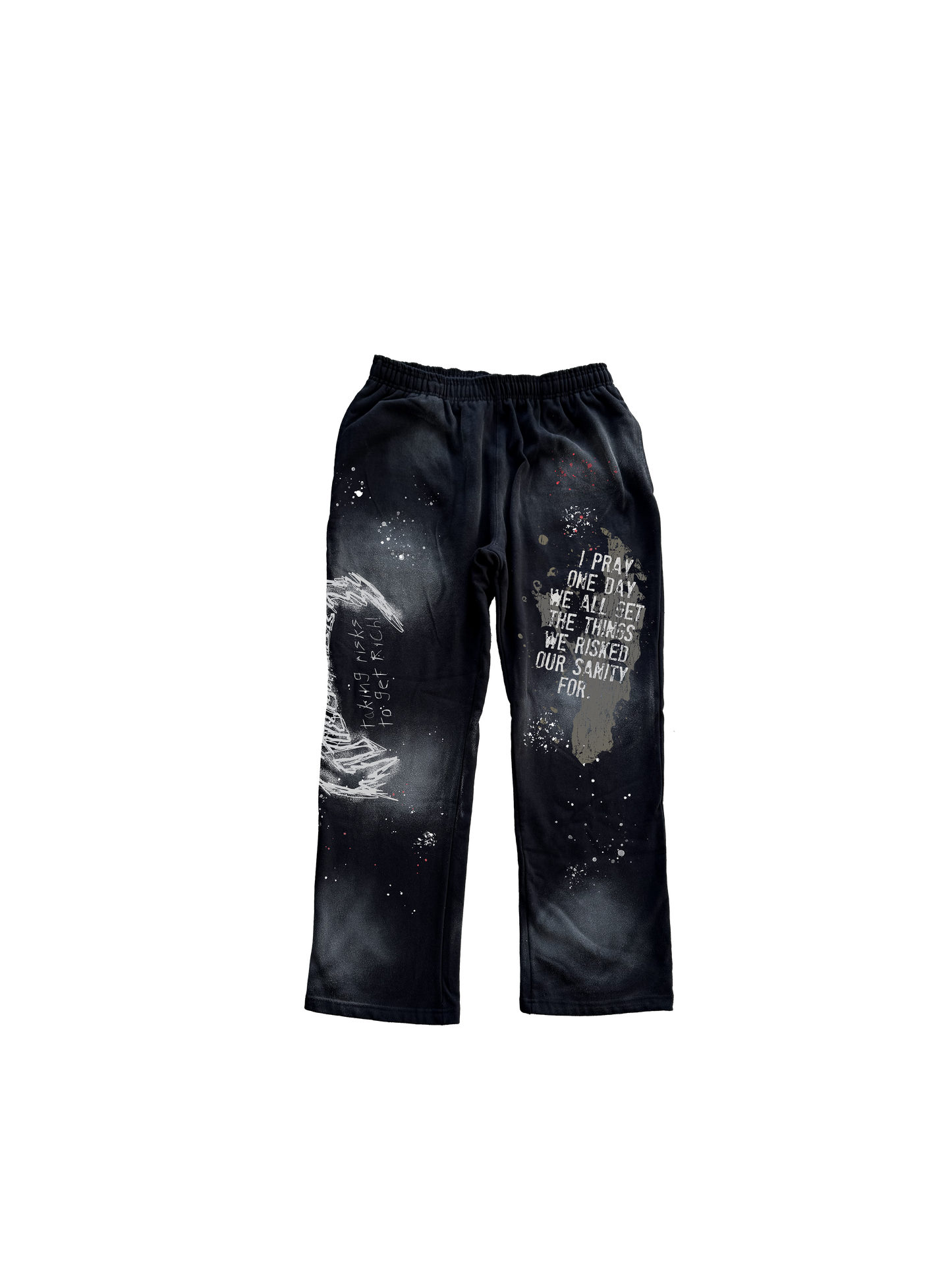 "Sanity" Clouded Sweat Pants