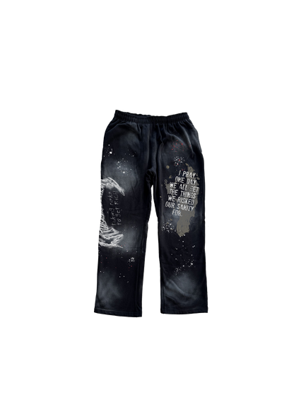 "Sanity" Clouded Sweat Pants
